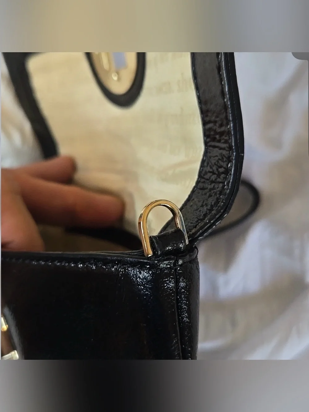Kate Spade Fanfare Missy wristlet with storybook lining EUC